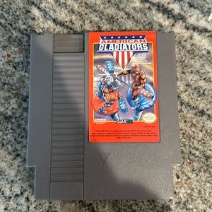 Nintendo NES American gladiators game
